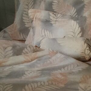 Wamsutta QUEEN Flat Sheet 100% Cotton Made In USA Gray Pastel Ombré NOS NEW